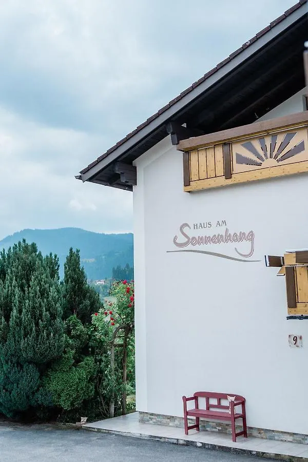 Ferienwohnung - Haus Am Sonnenhang Wertach Apartment